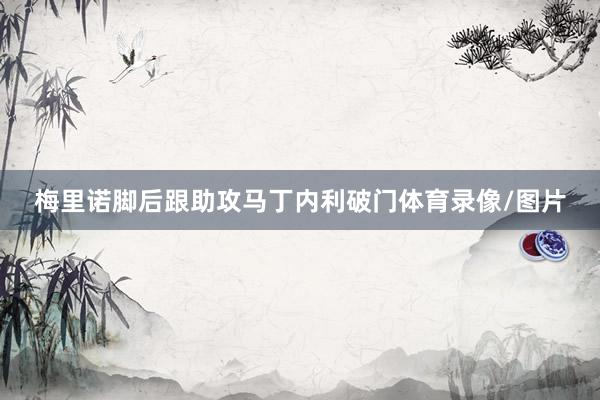 梅里诺脚后跟助攻马丁内利破门体育录像/图片