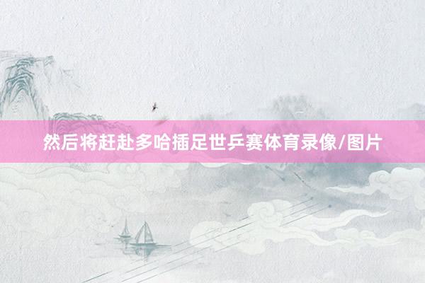 然后将赶赴多哈插足世乒赛体育录像/图片
