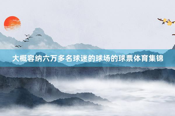大概容纳六万多名球迷的球场的球票体育集锦