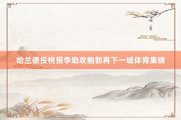 哈兰德投桃报李助攻鲍勃再下一城体育集锦